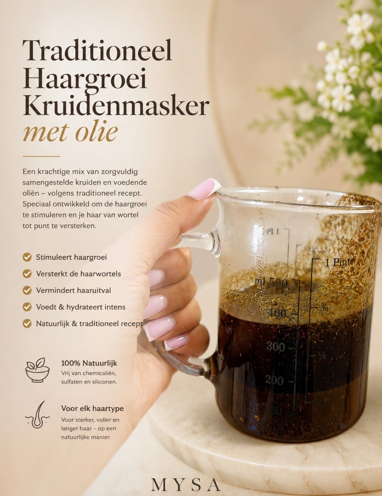Traditional herbal Hairgrowth Mask (pre-order)